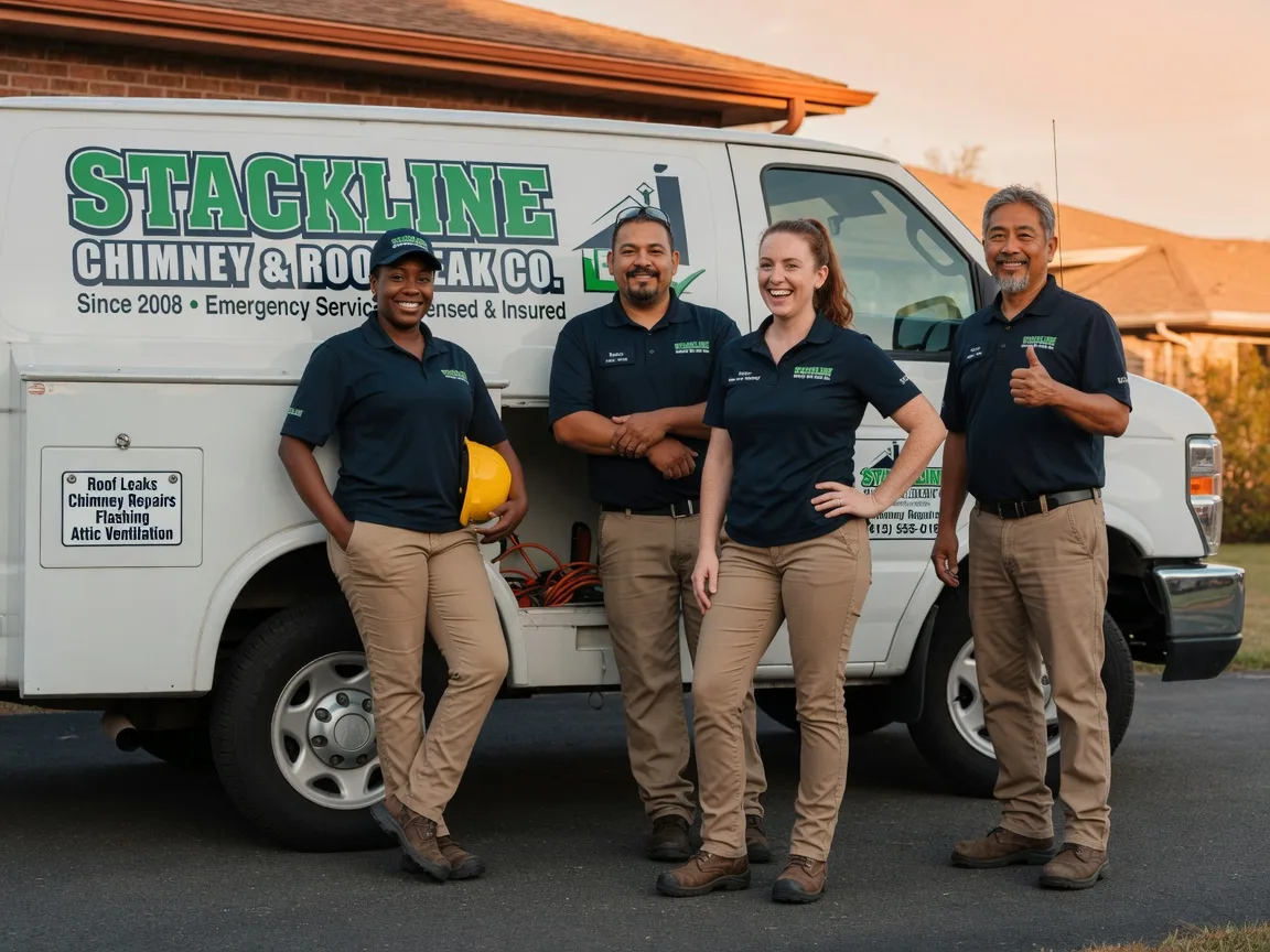 Chimney flashing repair company in Tingley, IA